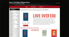 Desktop Screenshot of newchristianresources.org